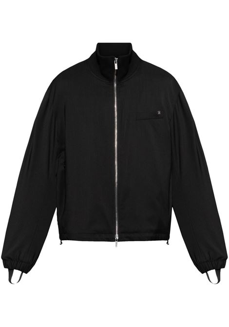 Black elasticated-hem jacket Helmut lang - men